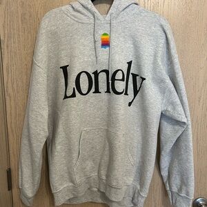 SIZE LARGE “The Apple” Heavyweight Sweatshirt from Lonely Ghost